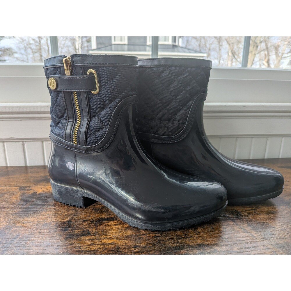 Tommy Hilfiger Rain Boots, 8M